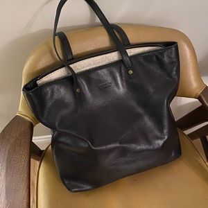 American Leather Co Tote